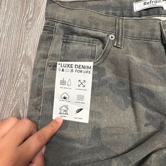 Refrain Los Angeles Camouflage Wide-Leg Pants - Picture 8 of 11